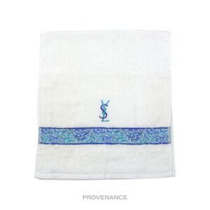 🔴 Yves Saint Laurent YSL Hand Towel - White
